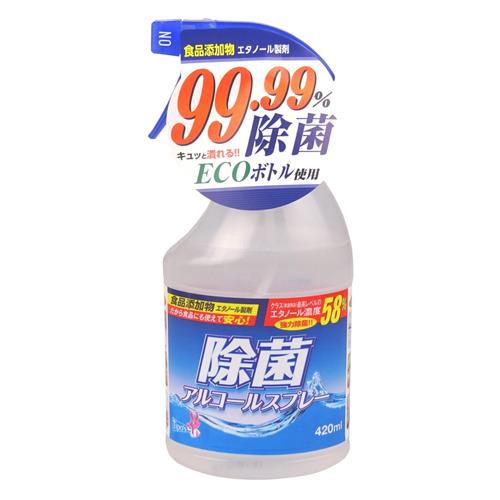 友和 ティポス 除菌アルコールスプレー 減容ボトル本体