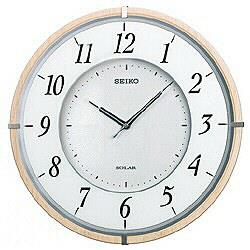 セイコー(SEIKO) SF501B ソーラー電波掛け時計 SOLAR+ ソーラープラス