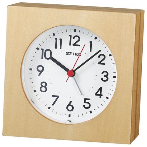 セイコー(SEIKO) KR501A 天然色木地塗装 目覚まし時計