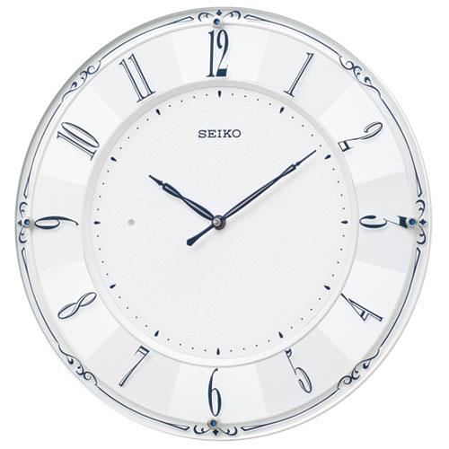 セイコー(SEIKO) KX504W 白パール スタンダード 電波掛時計