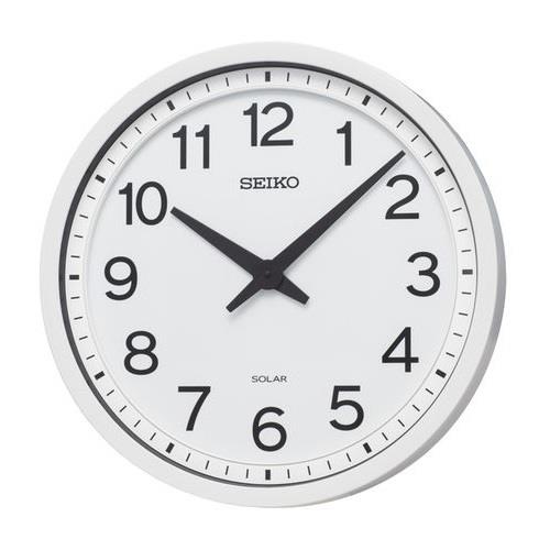 セイコー(SEIKO) SF245W オフィスタイプ ソーラー電波掛け時計