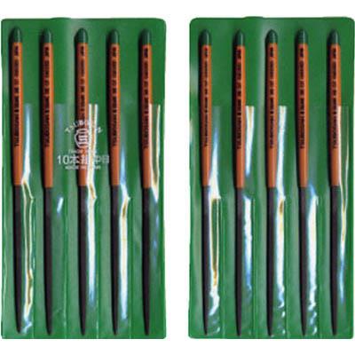 ツボサン KA010-02 組ヤスリ 10本組 角 中目