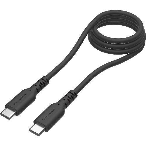 多摩電子工業 TSC305CC10K ブラック シリコンケーブル C to C 1m