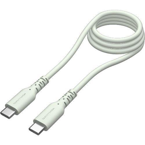 多摩電子工業 TSC305CC10G グリーン シリコンケーブル C to C 1m