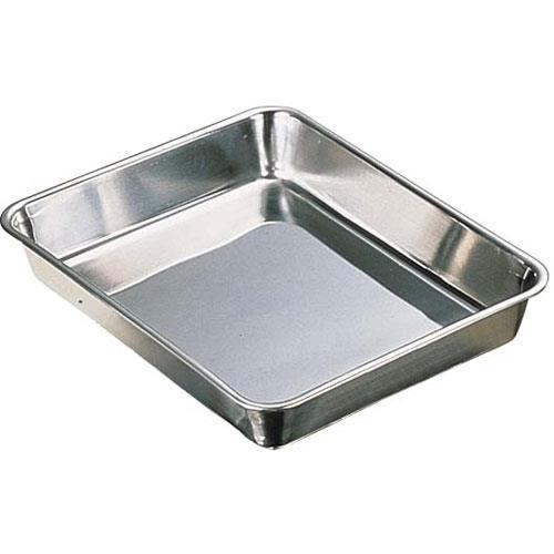 三宝産業 角バット 12枚取 18-8ステンレス