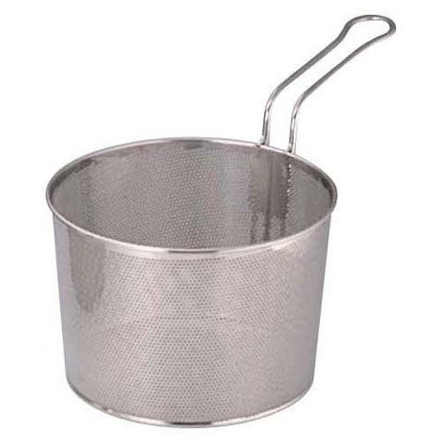 三宝産業 パンチングボイルバスケット 片手ハンドル 21cm