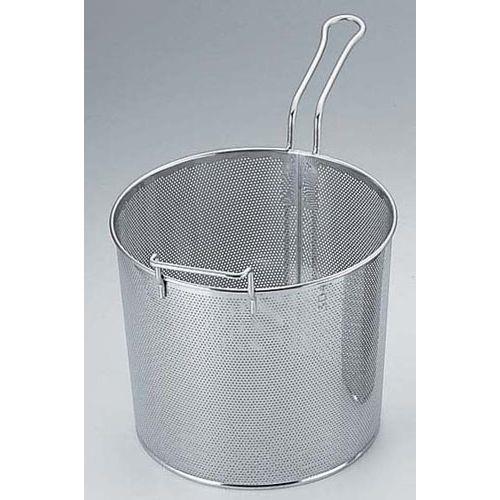 三宝産業 パンチングボイルバスケット 両手ハンドル 24cm