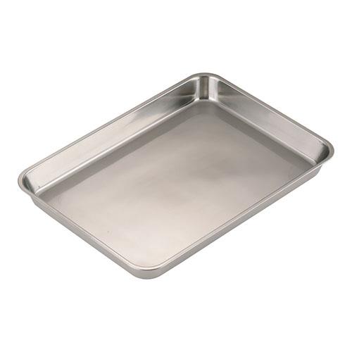 ユキワ 18-8浅型角バット 8枚取