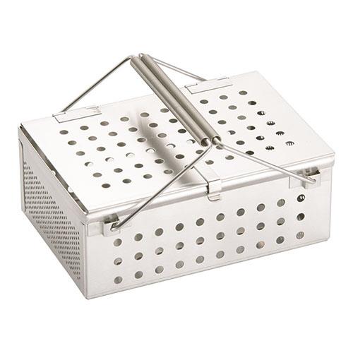 三宝産業 18-8パンチングスプーン消毒かご S