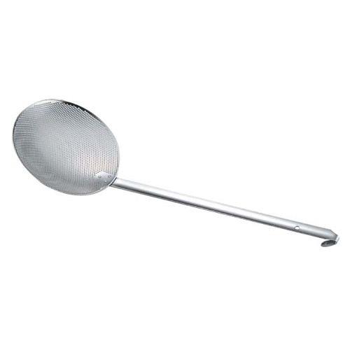 三宝産業 エコクリーン 18-8パンチング丸カス揚 17cm UK 板ハンドル