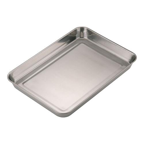 ユキワ ステンレス浅型角バット 6枚取