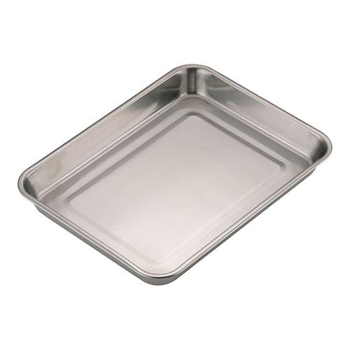 ユキワ ステンレス浅型角バット 10枚取