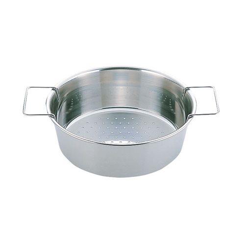 三宝産業 UK 18-8 パンチング丸フライヤー 穴径φ3mm 28cm