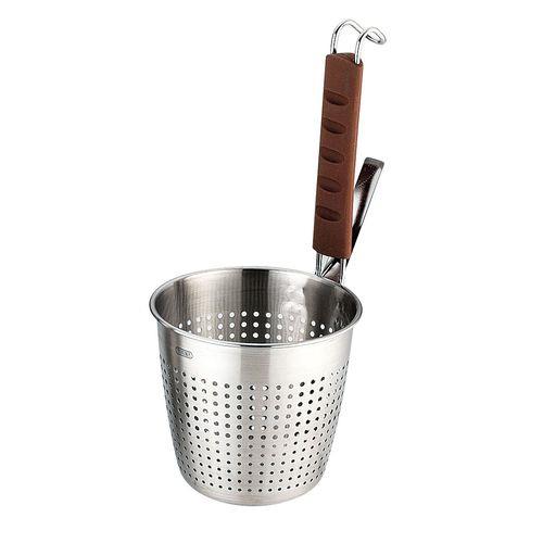 三宝産業 18-8シリコン柄 プレスパンチングてぼ 小