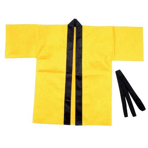 アーテック カラー不織布ハッピ 子供用 S 黄 1297 [運動会][発表会][応援][応援団][チーム][ダンス][装飾][衣装][法被][半纏][エイサー][よさこい][お祭り][祭]