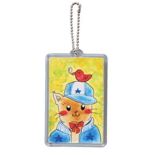 アーテック ハメパチくん キーホルダー 角型 1317 [母の日][父の日][敬老の日][プレゼント][イベント][お絵かき][記念][オリジナル][キーホルダー]