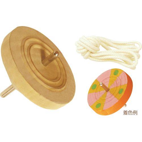 アーテック 鉄芯ゴマ 無着色 φ65 2436 [イベント][秋・冬][正月][コマ][イベント][オリジナル][手作り][行事][冬休み][デザイン][木製玩具]