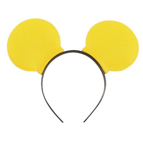 アーテック 衣装ベース動物の耳 黄 2774 [劇][運動会][ダンス][発表会][学芸会][素材][衣装][コスプレ][仮装][子ども][装飾][飾り][カチューシャ]