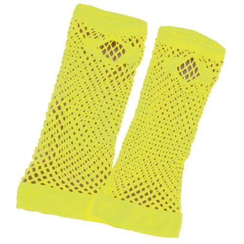 アーテック カラーメッシュグローブ蛍光イエロー 2895 [運動会][発表会][応援][応援団][チーム][ダンス][装飾][衣装][手袋][忍者]