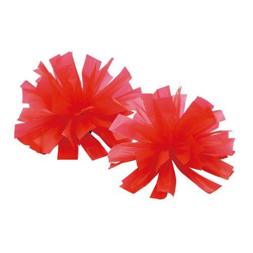 アーテック ハンドフリーチアポンポン パステルレッド 3127 [運動会][ポンポン][ダンス][チアリーダー][チア][キラキラ][応援][応援団][お遊戯会][発表会]