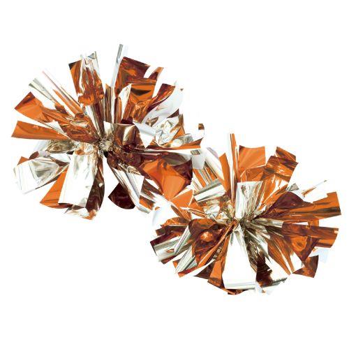 アーテック ハンドフリーチアポンポン オレンジシルバー 3256 [運動会][ポンポン][ダンス][チアリーダー][チア][キラキラ][応援][応援団][お遊戯会][発表会]