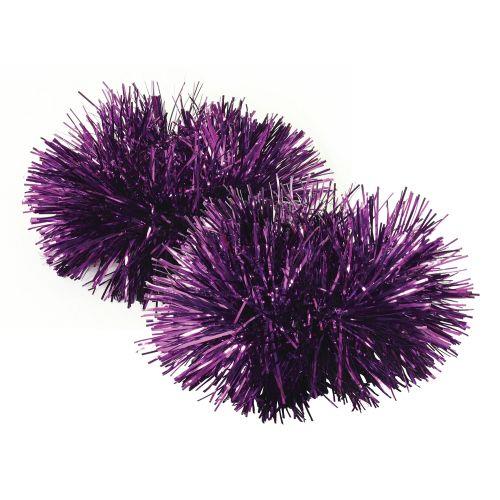 アーテック キラキラリストバンド 2個組 紫 3498 [運動会][発表会][応援][応援団][チーム][ダンス][装飾][衣装][祭][リストバンド]