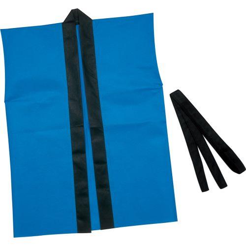 アーテック カラー不織布ハッピ子供用袖無 S 青 4107 [運動会][発表会][応援][応援団][チーム][ダンス][装飾][衣装][法被][半纏][エイサー][よさこい][お祭り][祭]