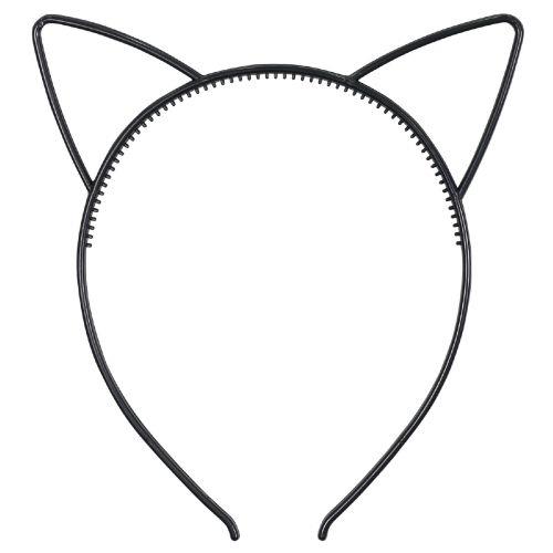 アーテック 耳付きカチューシャ ブラック 4654 [運動会][発表会][応援][応援団][チーム][ダンス][装飾][飾り][衣装][祭][カチューシャ]