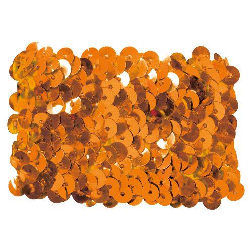 アーテック メタリックリストバンド オレンジ 4713 [運動会][発表会][応援][応援団][チーム][ダンス][装飾][衣装][祭][リストバンド]