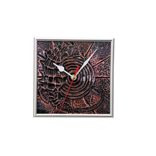 アーテック 彫金フレーム時計 5066 [美術][技術][高校][中学][学校][DIY][クラフト][ワークショップ][工芸][彫金][銅板][時計]