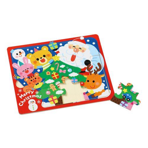 アーテック 木製クリスマスジグソーパズル クリスマスツリー 6721 [クリスマス][プレゼント][サンタ][ｸﾘｽﾏｽ会][おもちゃ][こども][お楽しみ会][イベント][パズル][景品]