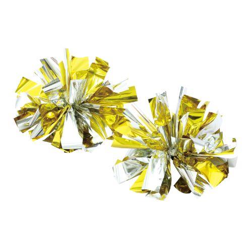 アーテック ハンドフリーチアポンポン ゴールドシルバー 9008 [運動会][ポンポン][ダンス][チアリーダー][チア][キラキラ][応援][応援団][お遊戯会][発表会]