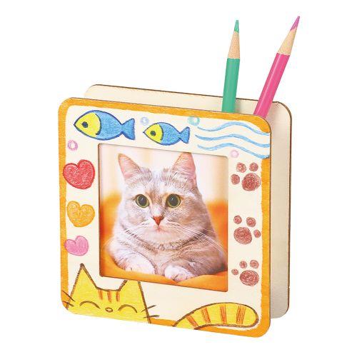 アーテック 木製ましかく小物入れ 9582 [母の日][父の日][敬老の日][プレゼント][イベント][お絵かき][記念][オリジナル][小物入れ][木製]