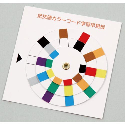 アーテック 抵抗値カラーコード学習早見盤 9788