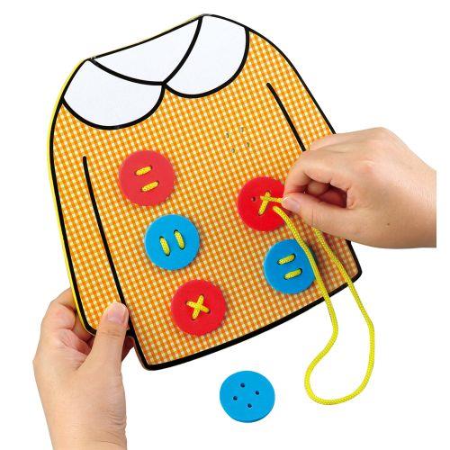 アーテック EVAボタンひもとおし 11769 [ひもとおし][ﾌﾟﾚｾﾞﾝﾄ][ｸﾘｽﾏｽ][室内遊び][知育玩具][こども][休み][子供会][指先][ﾄﾚｰﾆﾝｸﾞ][老人ホーム]