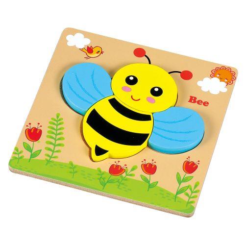 アーテック 木製パズル みつばち 11836 [景品][お祭り][お楽しみ会][知育玩具][勉強][おもちゃ][玩具][こども][幼児教育][プレゼント][パズル][はち]