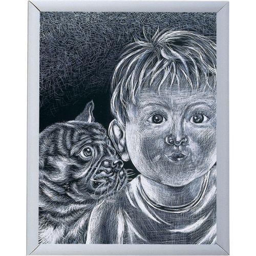 アーテック スクラッチボード 小 13390 [美術][アート][教材][高校][中学][学生][教育][制作][デザイン][ボード][スクラッチ]