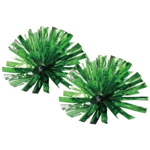 アーテック らくらくチアポンポン グリーンシルバー 14813 [運動会][ポンポン][ダンス][チアリーダー][チア][キラキラ][応援][応援団][お遊戯会][発表会]