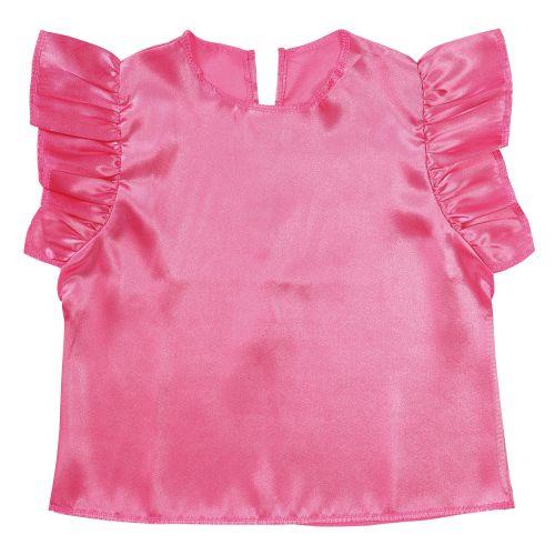 アーテック ソフトサテン フリフリシャツ 桃 15069 [発表会][学芸会][素材][衣装][衣装ベース][ハロウィン][コスプレ][仮装][子ども][安い]