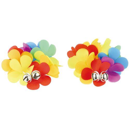 アーテック はなのうでわ 大 鈴付 レインボー 15085 [運動会][運動会グッズ][応援][カラフル][チーム][応援グッズ][飾り][コスチューム][体育祭][腕輪][音][鈴]