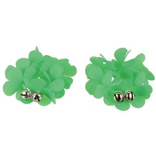 アーテック はなのうでわ 大 鈴付 緑 15088 [運動会][運動会グッズ][応援][カラフル][チーム][応援グッズ][飾り][コスチューム][体育祭][腕輪][音][鈴]