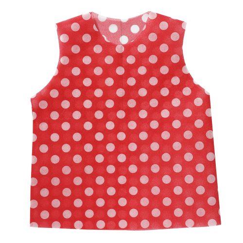 アーテック 衣装ベース シャツJ 水玉 赤 15095 [発表会][学芸会][お遊戯会][園][学校][素材][衣装][不織布][装飾][幼児][小学生][シャツ]