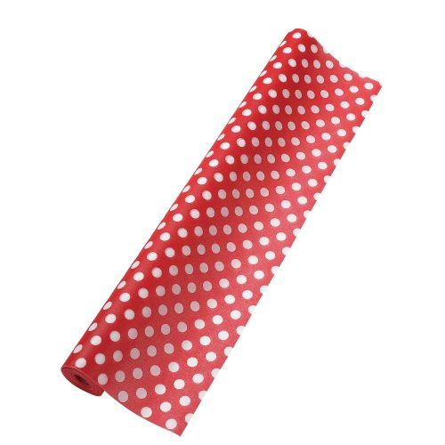 アーテック カラー不織布 10m巻 水玉 赤 15098 [衣装][発表会][学芸会][お遊戯会][手作り衣装][裁縫][布][レース][生地][家庭科][水玉][不織布]