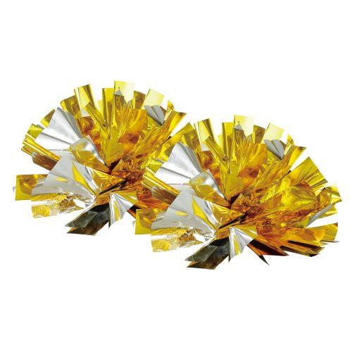 アーテック らくらくチアポンポン 小 ゴールドシルバー 18030 [運動会][ポンポン][ダンス][チアリーダー][チア][キラキラ][応援][応援団][お遊戯会][発表会]