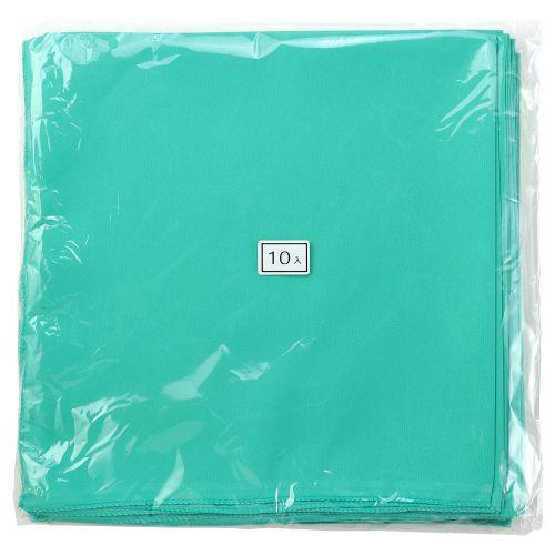 アーテック バンダナ無地 緑 10枚組 18181 [運動会][発表会][イベント][体育祭][学芸会][チームカラー][応援][調理実習][料理]