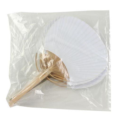 アーテック うちわ 白 竹製 5枚組 18205 [運動会][発表会][イベント][体育祭][学芸会][チームカラー][応援][うちわ][団扇][熱中症][伝統]