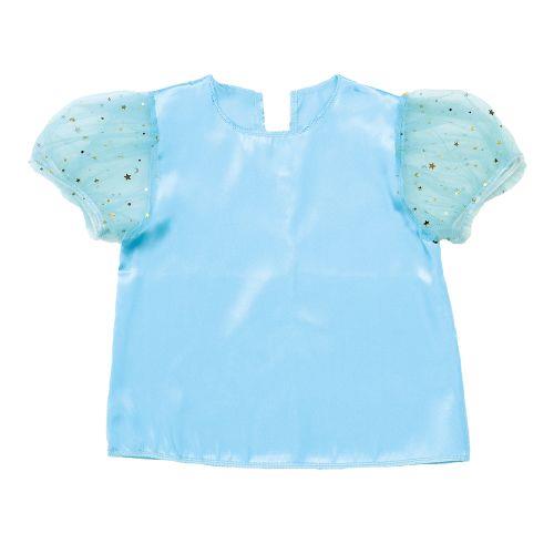 アーテック パフスリーブソフトサテンシャツ ライトブルー 18264 [発表会][学芸会][素材][衣装][衣装ベース][ハロウィン][コスプレ][仮装][子ども][安い]