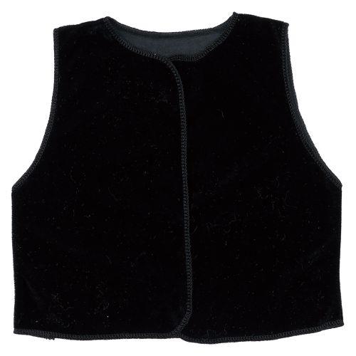 アーテック ベロアベスト Cサイズ 黒 18286 [発表会][学芸会][お遊戯会][劇][園][学校][素材][衣装][装飾][ダンス][ベロア][ベスト]