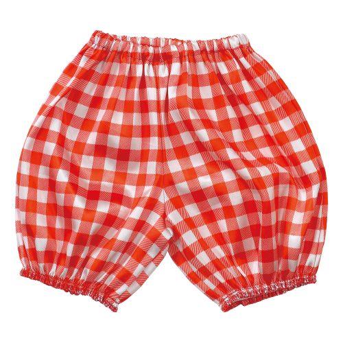 アーテック ソフトサテンかぼちゃパンツ ギンガム Cサイズ レッド 18316 [発表会][学芸会][お遊戯会][劇][園][学校][素材][衣装][装飾][ダンス][サテン][パンツ]