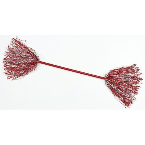 アーテック キラキラポンポンバトン レッドシルバー 18329